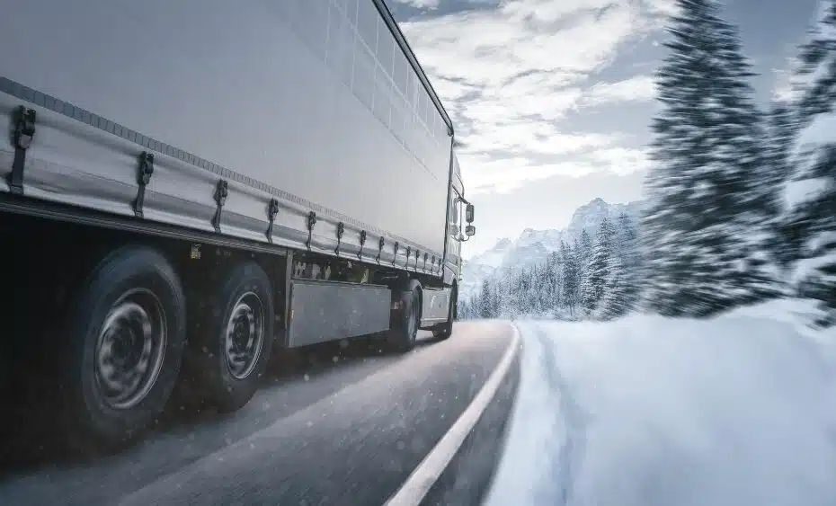 Consejos para circular con tu camión en invierno